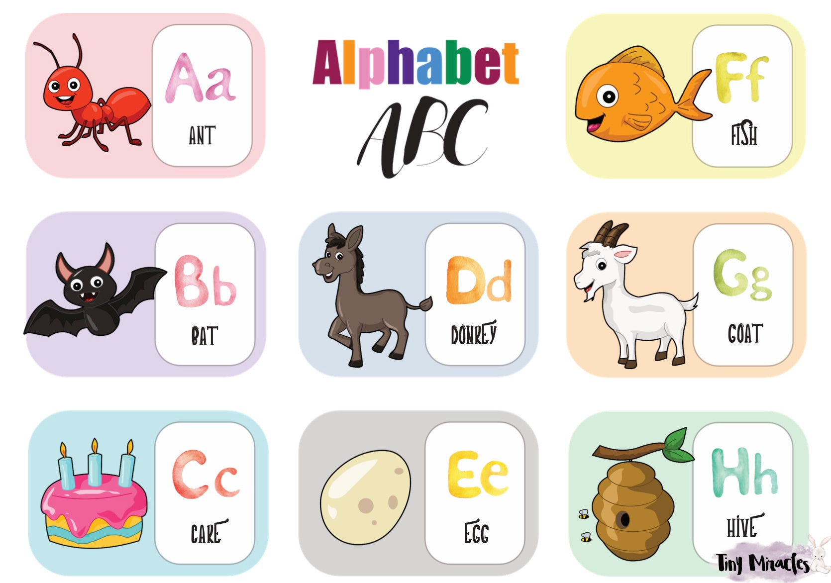 Alphabet Picture Match