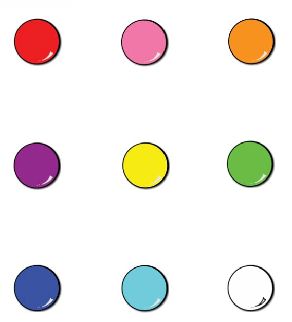 Gum-ball colour match (OW37)