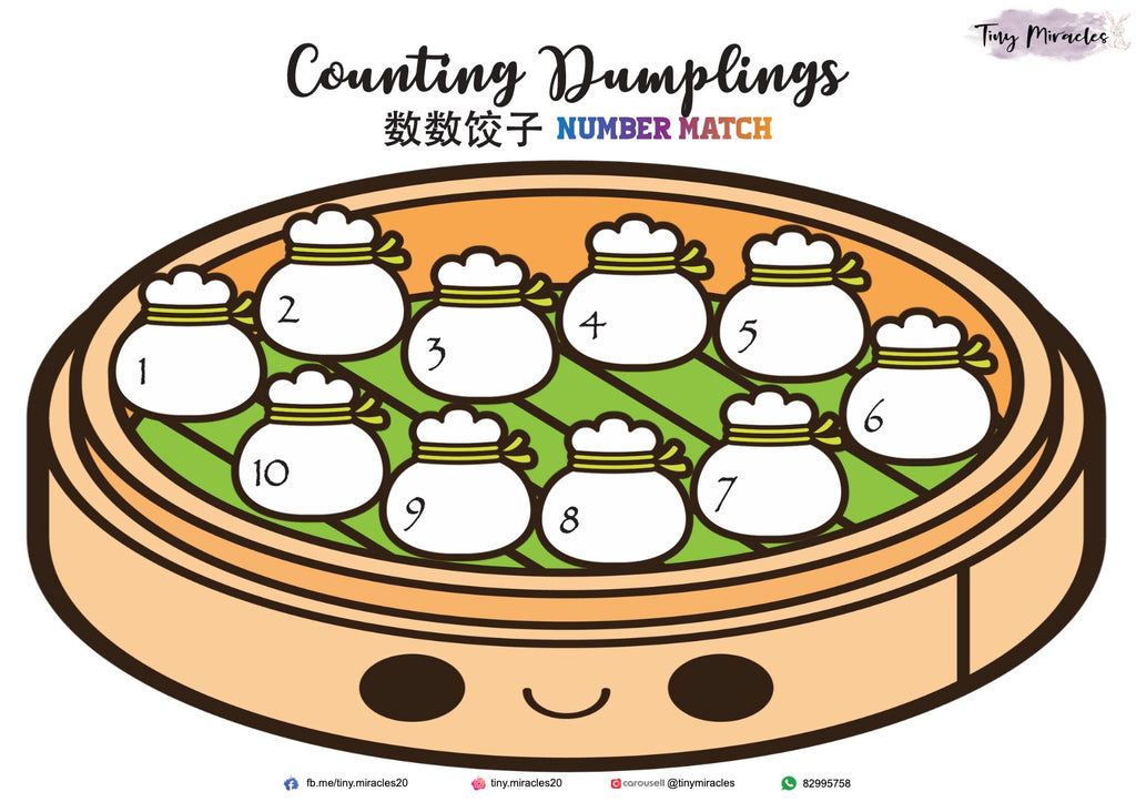 Counting Dumplings Number Match (Chinese Only)