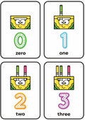 Tracing Flash Cards – Numbers Crayon Counting 0–10