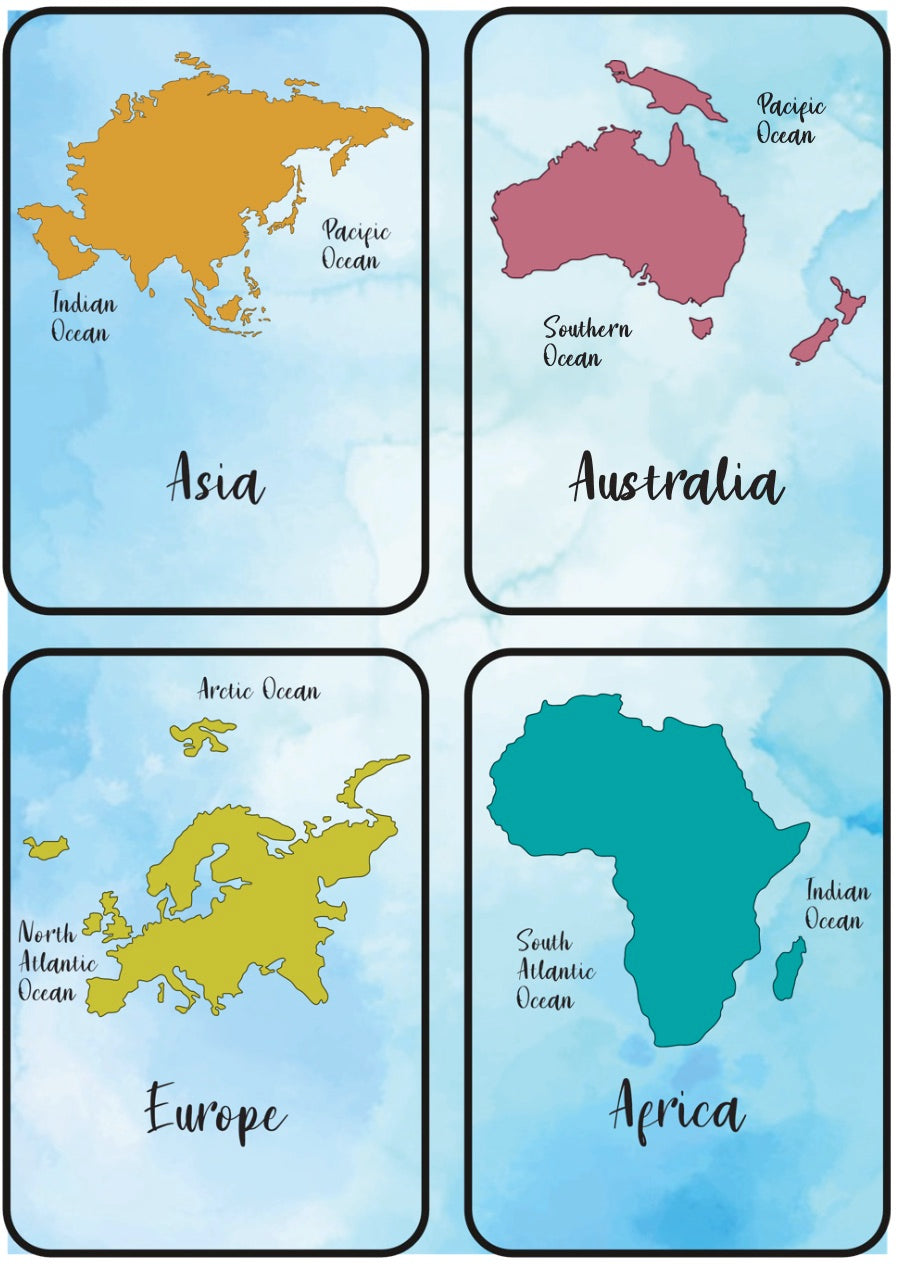 Continents of the World (W01)