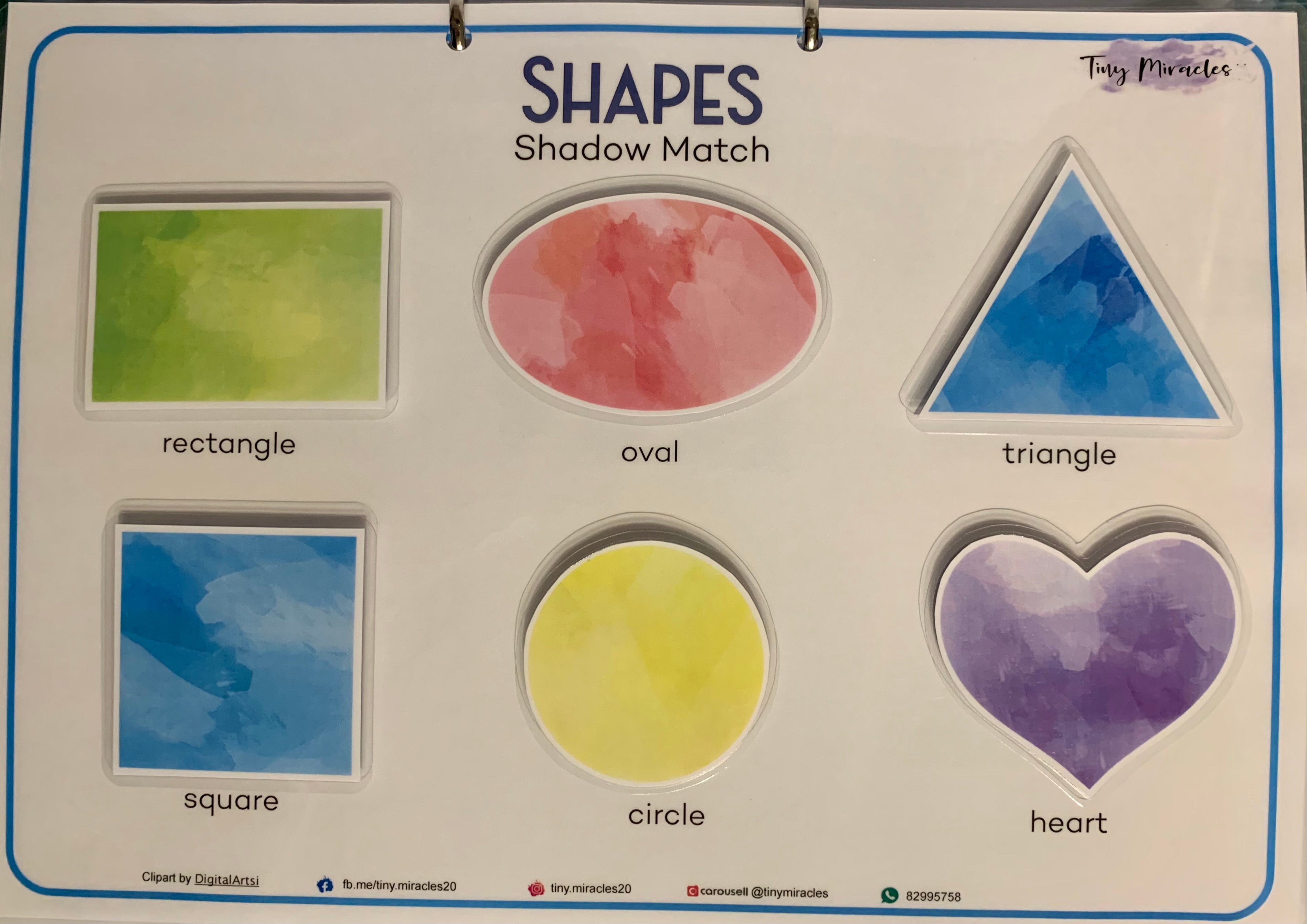 Cool Shapes Shadow Match (BB2B)
