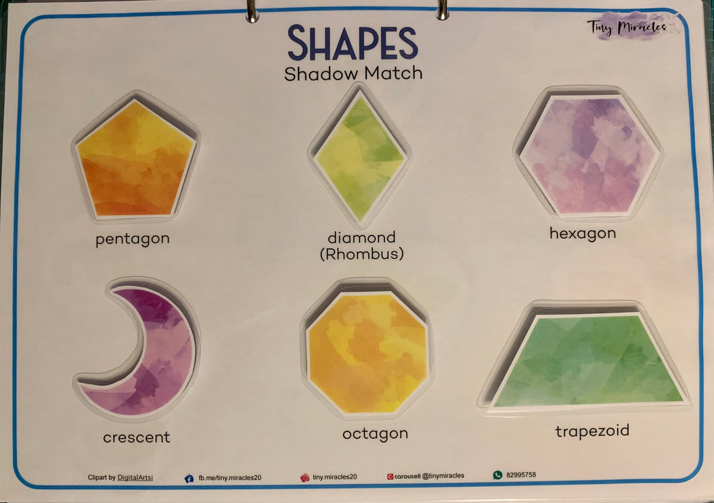 Cool Shapes Shadow Match (BB2B)