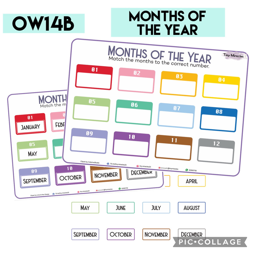 Months of the Year (OW14B)