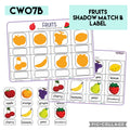 Fruits Shadow Match and Labelling (CW07B)