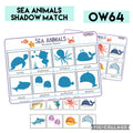 Sea Animals Shadow Match (OW64)