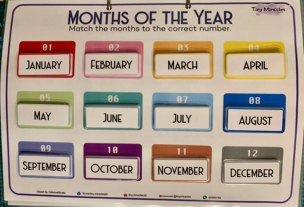 Months of the Year (OW14B)
