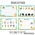 A5 Themed Busy Book (Goodie Bag/Party Favours Activity)