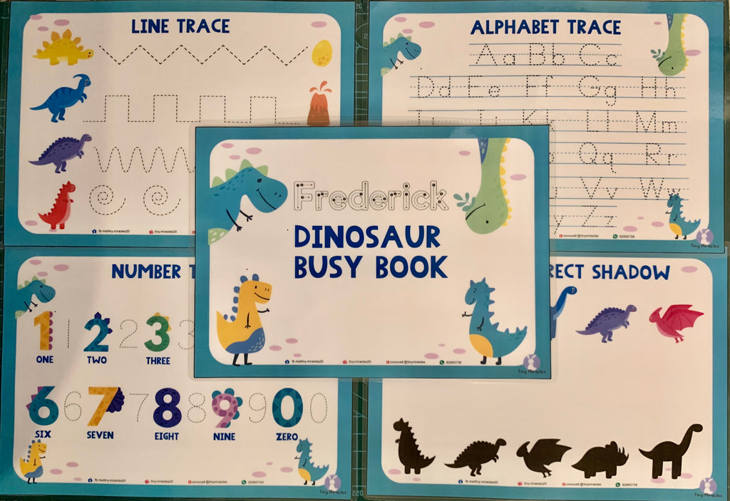 A5 Themed Busy Book (Goodie Bag/Party Favours Activity)