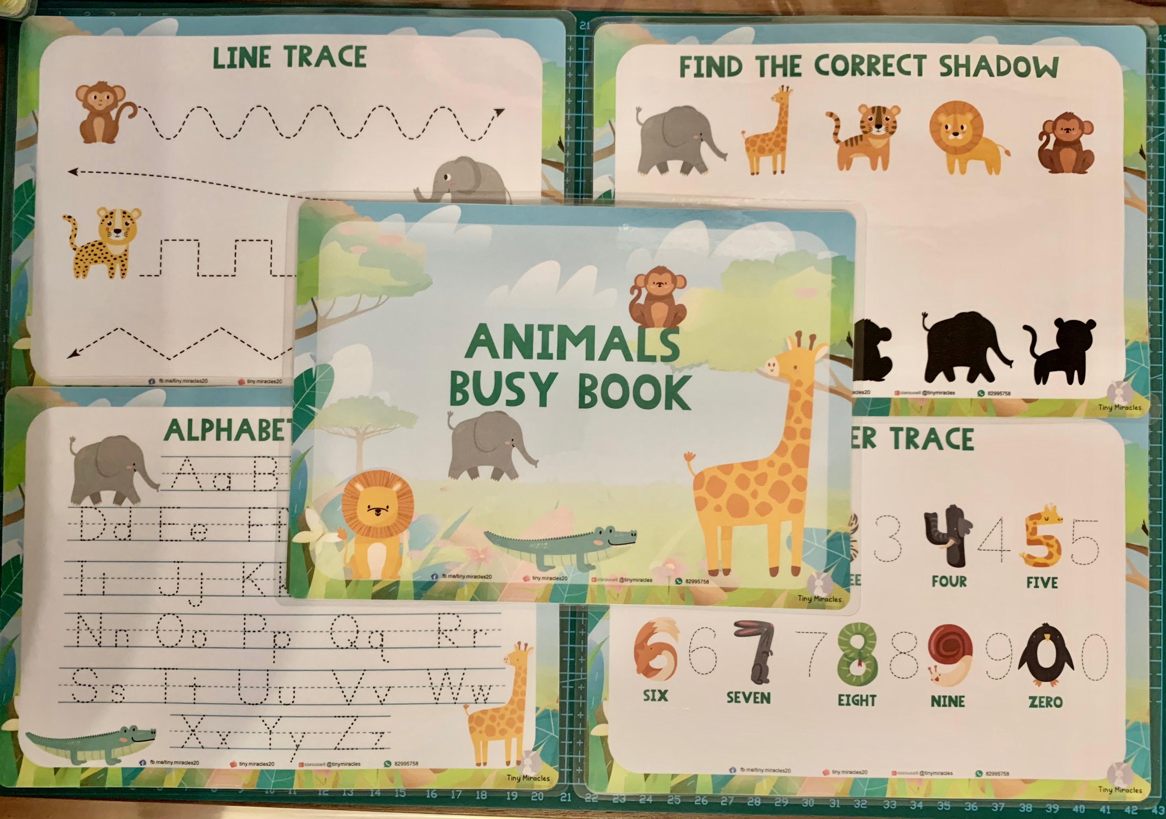 A5 Themed Busy Book (Goodie Bag/Party Favours Activity)