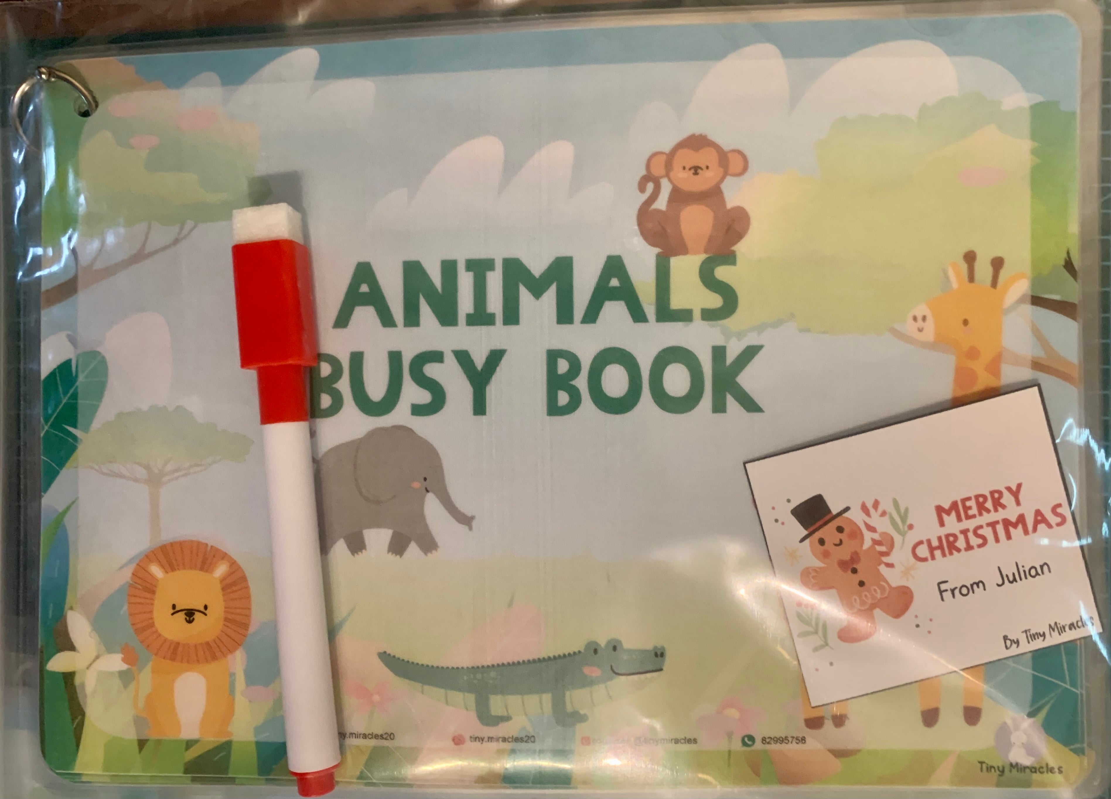 A5 Themed Busy Book (Goodie Bag/Party Favours Activity)