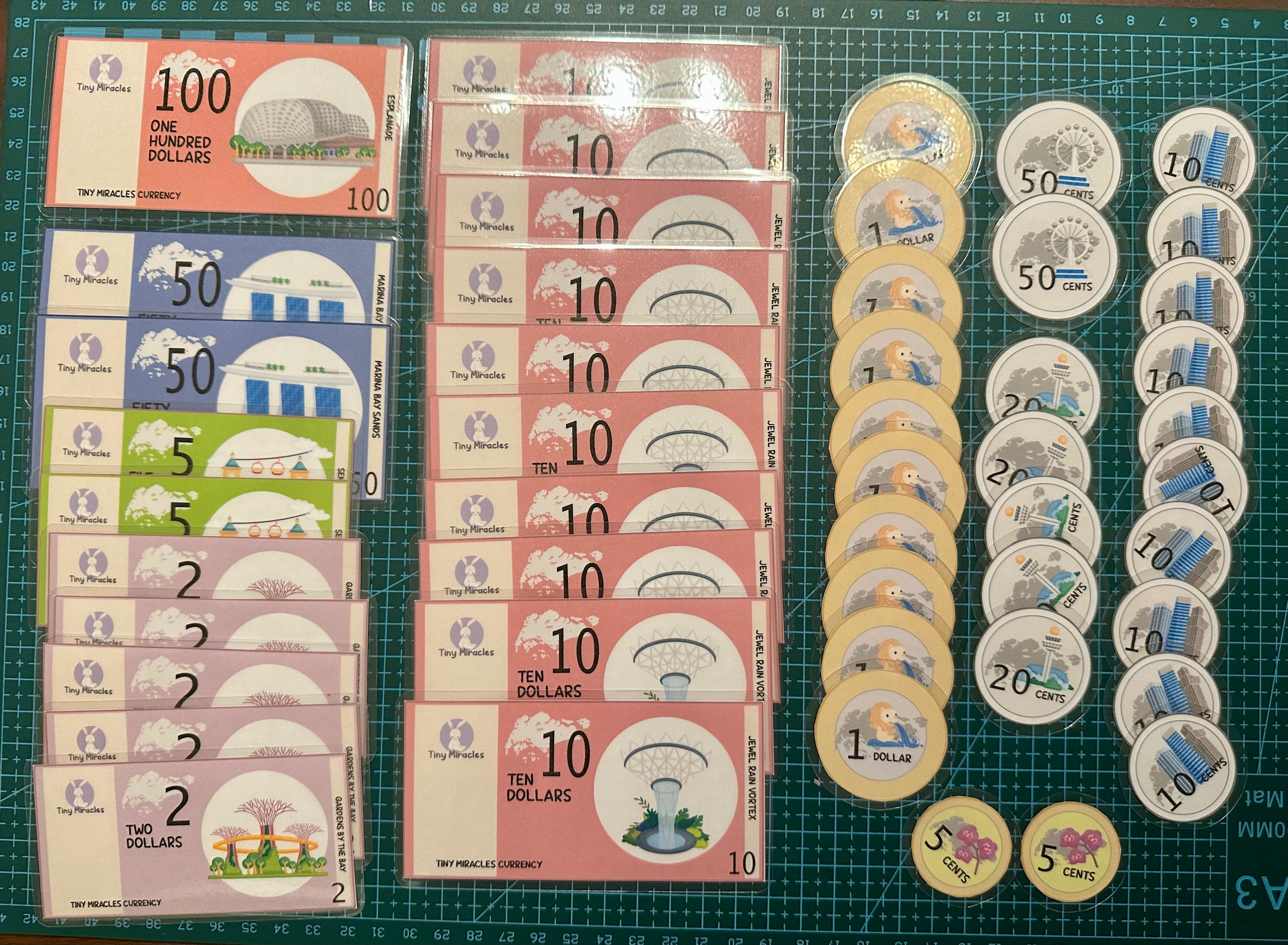 Play Pretend Grocery Shopping Set | Counting Money Learning Activity