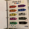 I Know My Colours with Crayons | Colour Matching Activity for Toddlers (English)