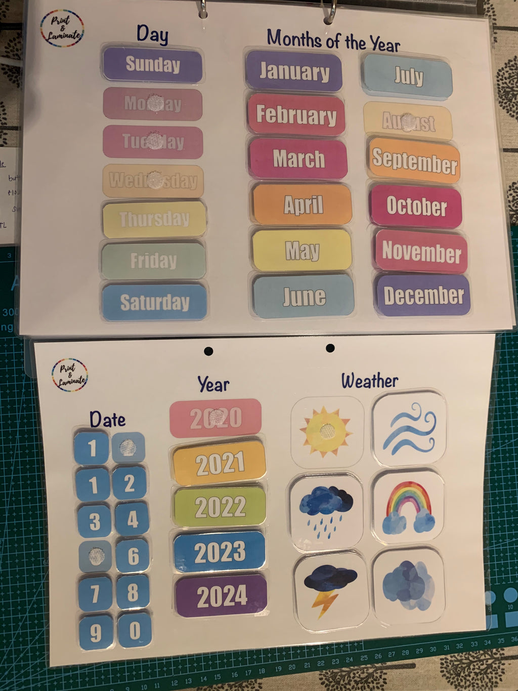 Daily Calendar | Kids Calendar Learning Tool