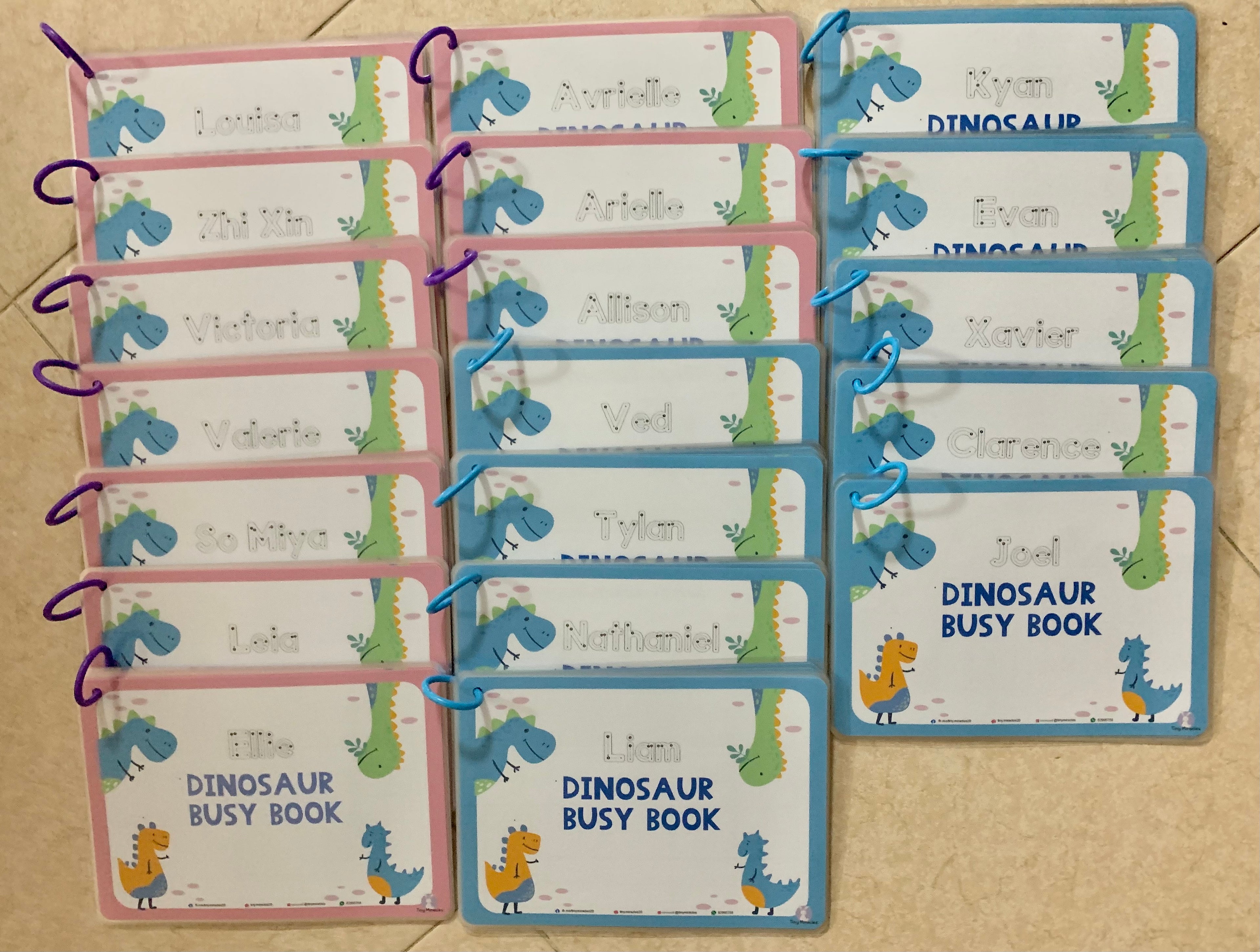 A5 Themed Busy Book (Goodie Bag/Party Favours Activity)