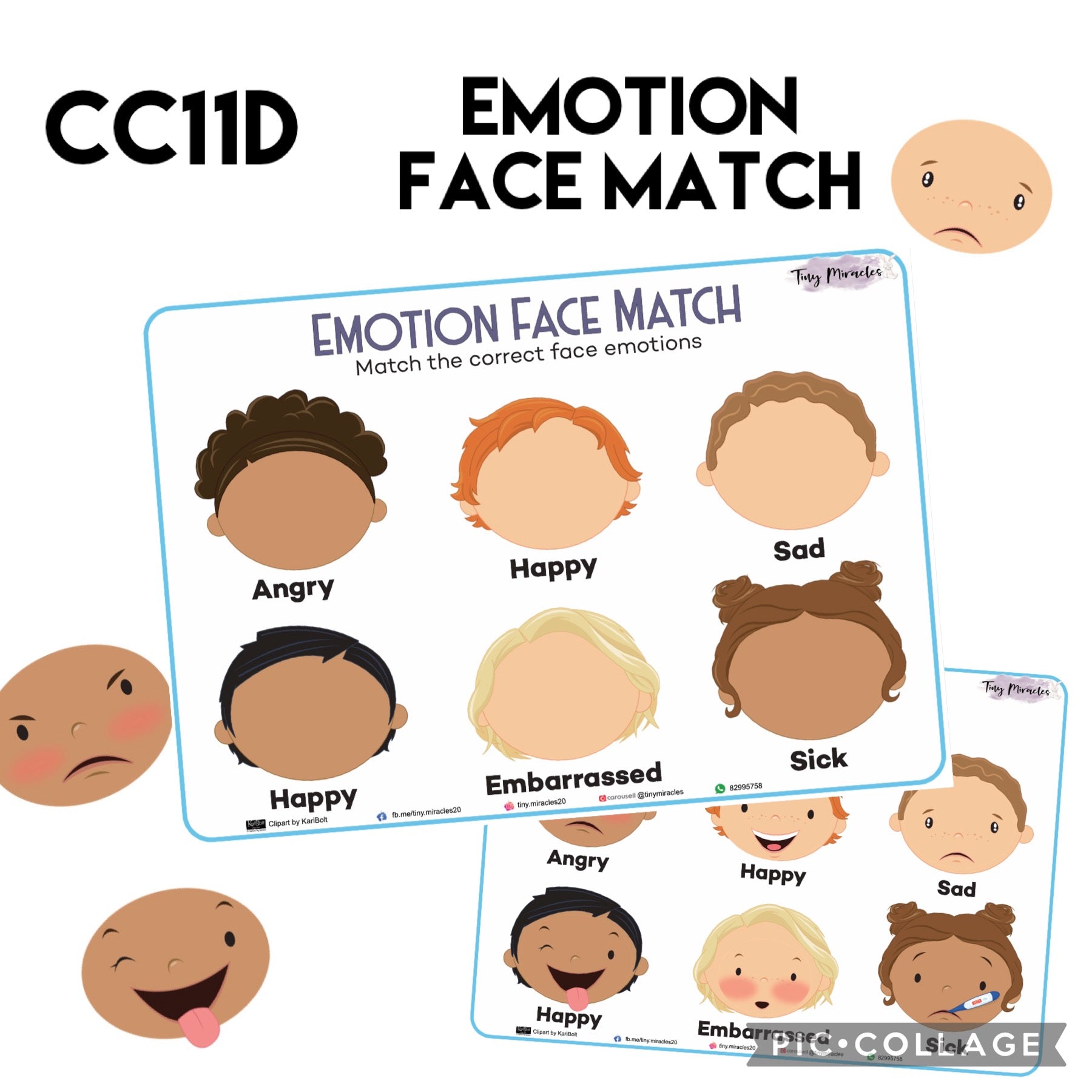 Emotion Face Match (CC11D)