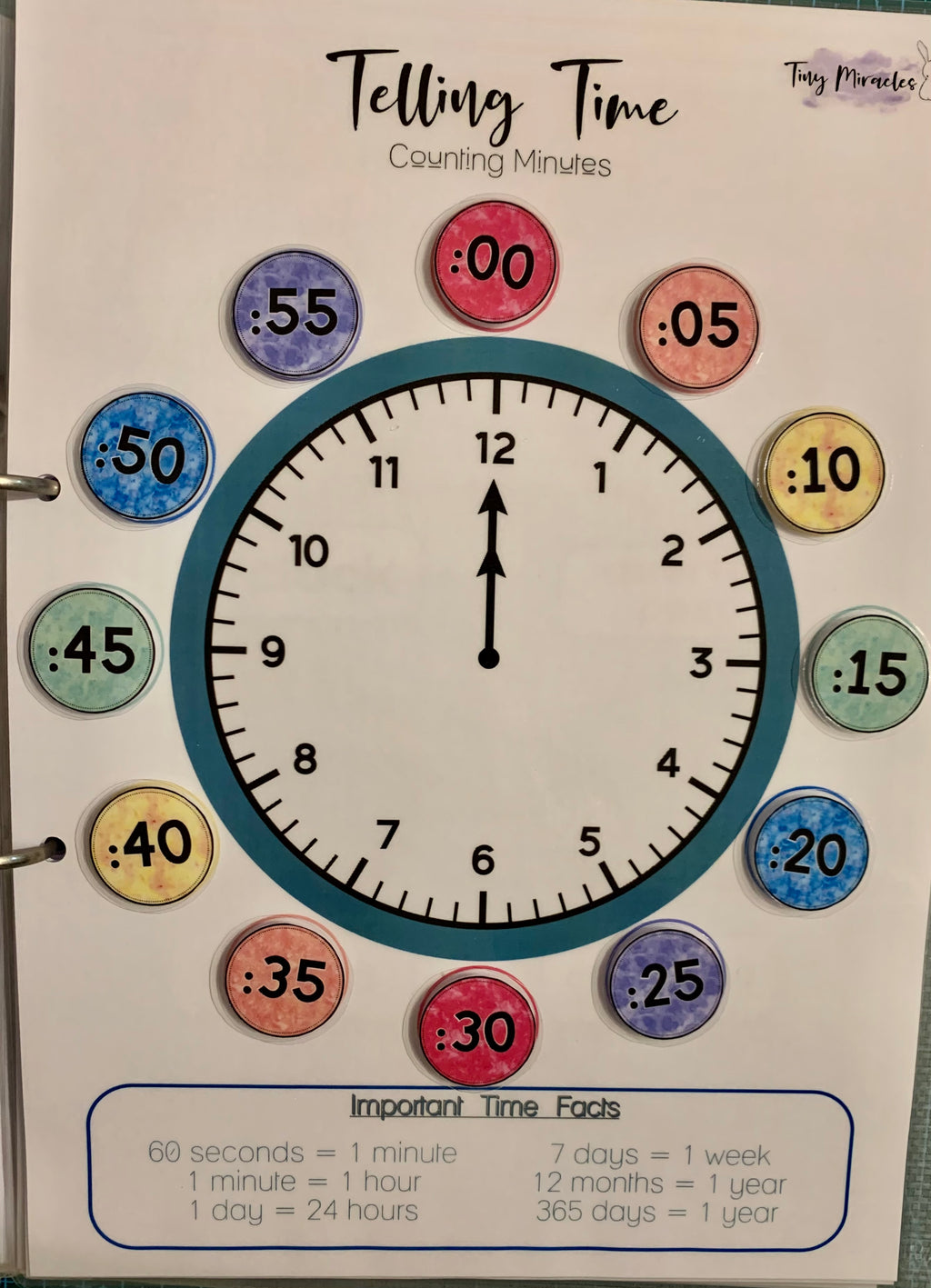 Tell Time Activity Bundle