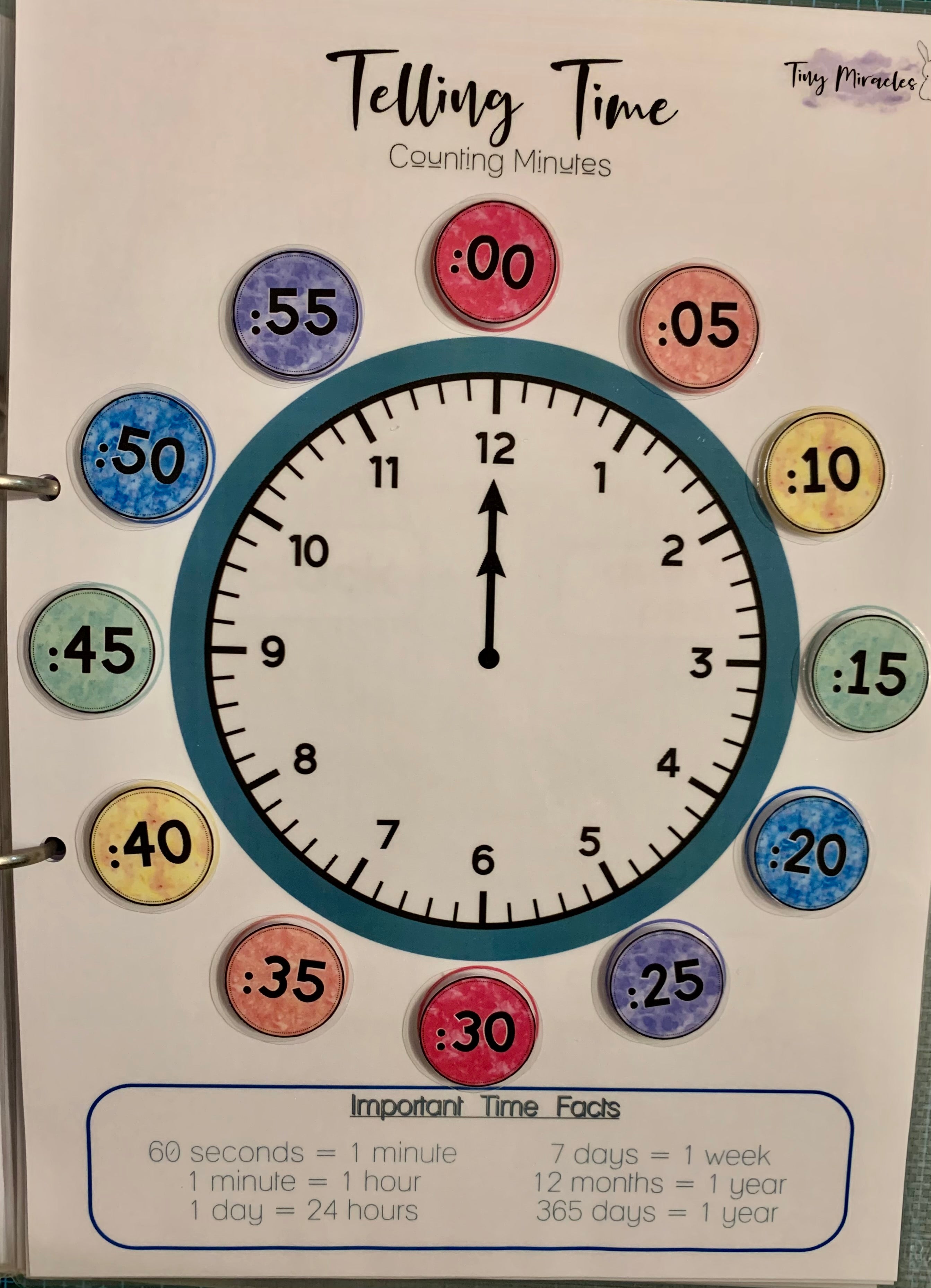 Tell Time Activity Bundle