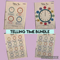Tell Time Activity Bundle