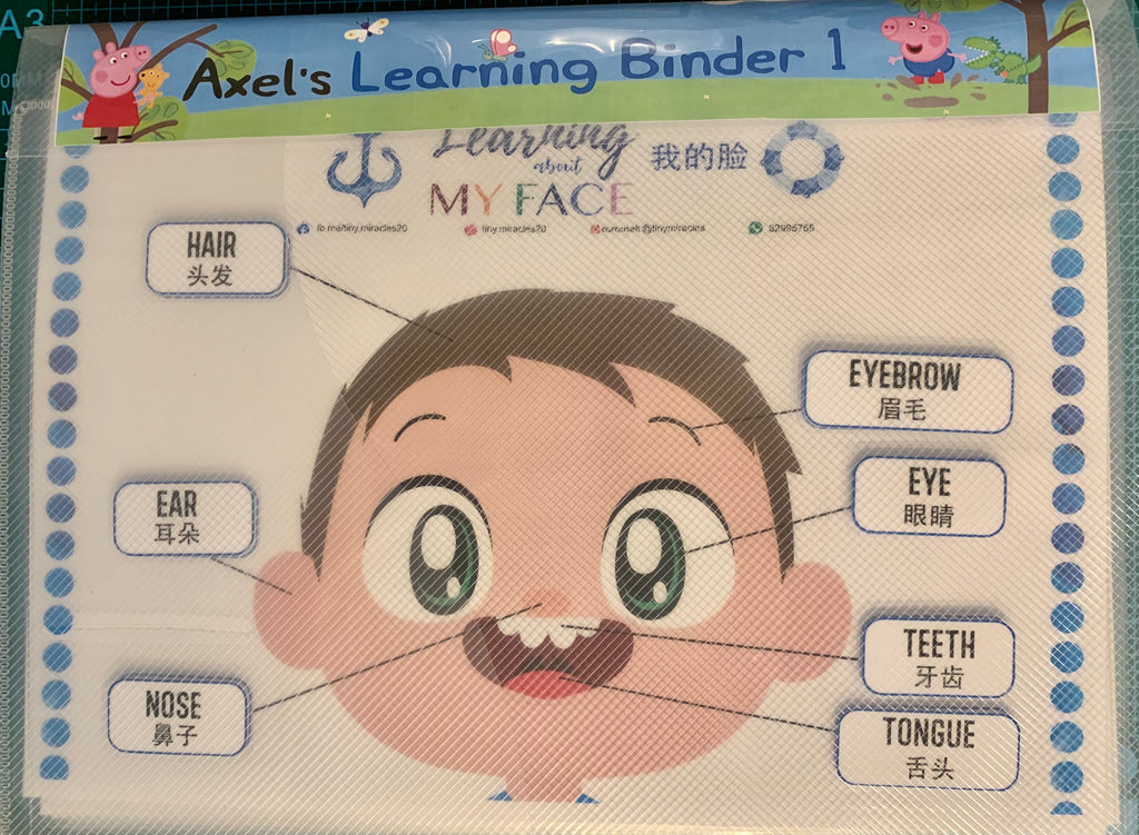 My First Busy Binder Set 1 | Personalised Learning Activity Bundle