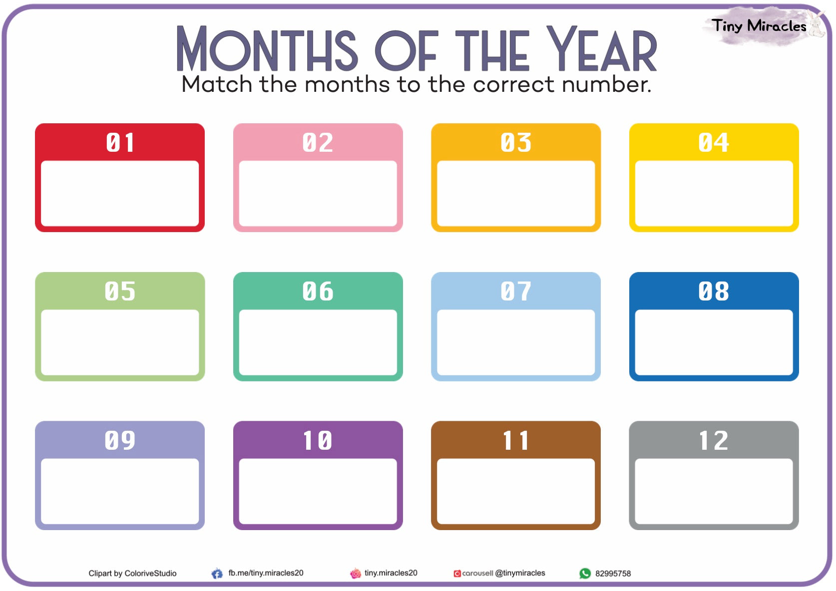 Months of the Year (OW14B)