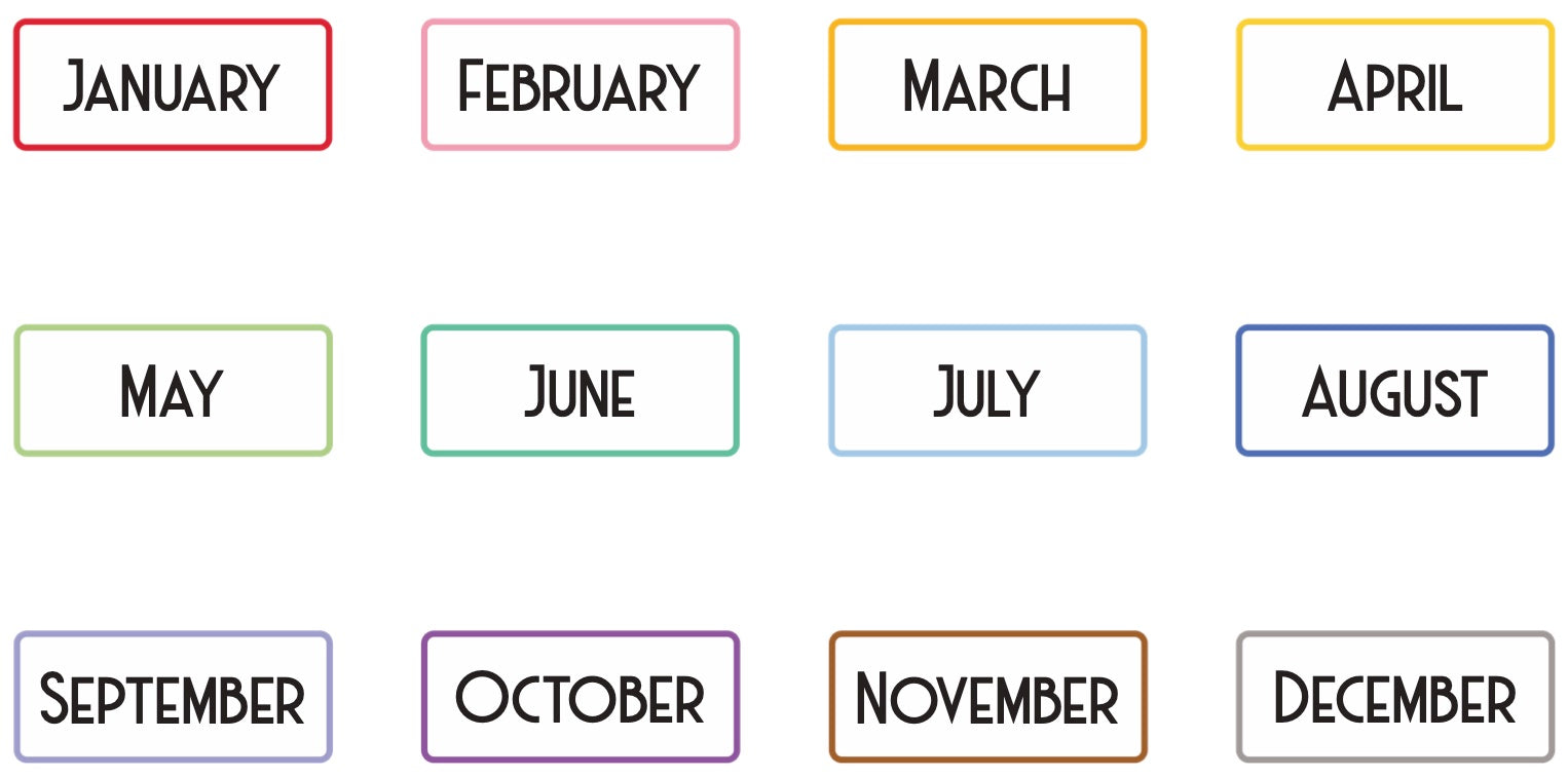 Months of the Year (OW14B)