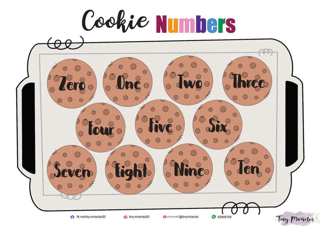 Cookie Number and Word Match