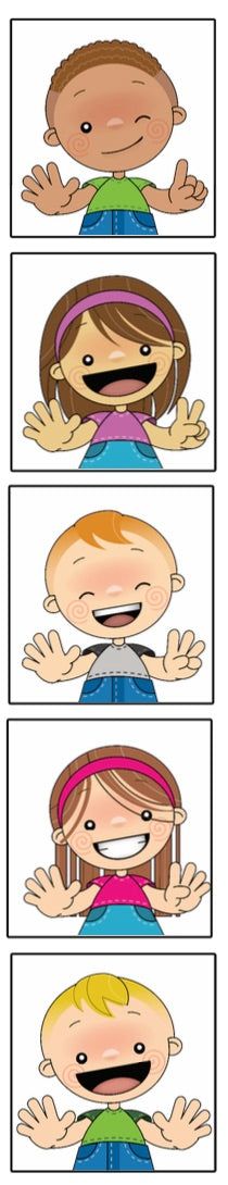 Math - Counting Fingers (Count and Match)
