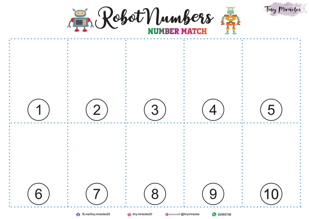 Robot Number Match