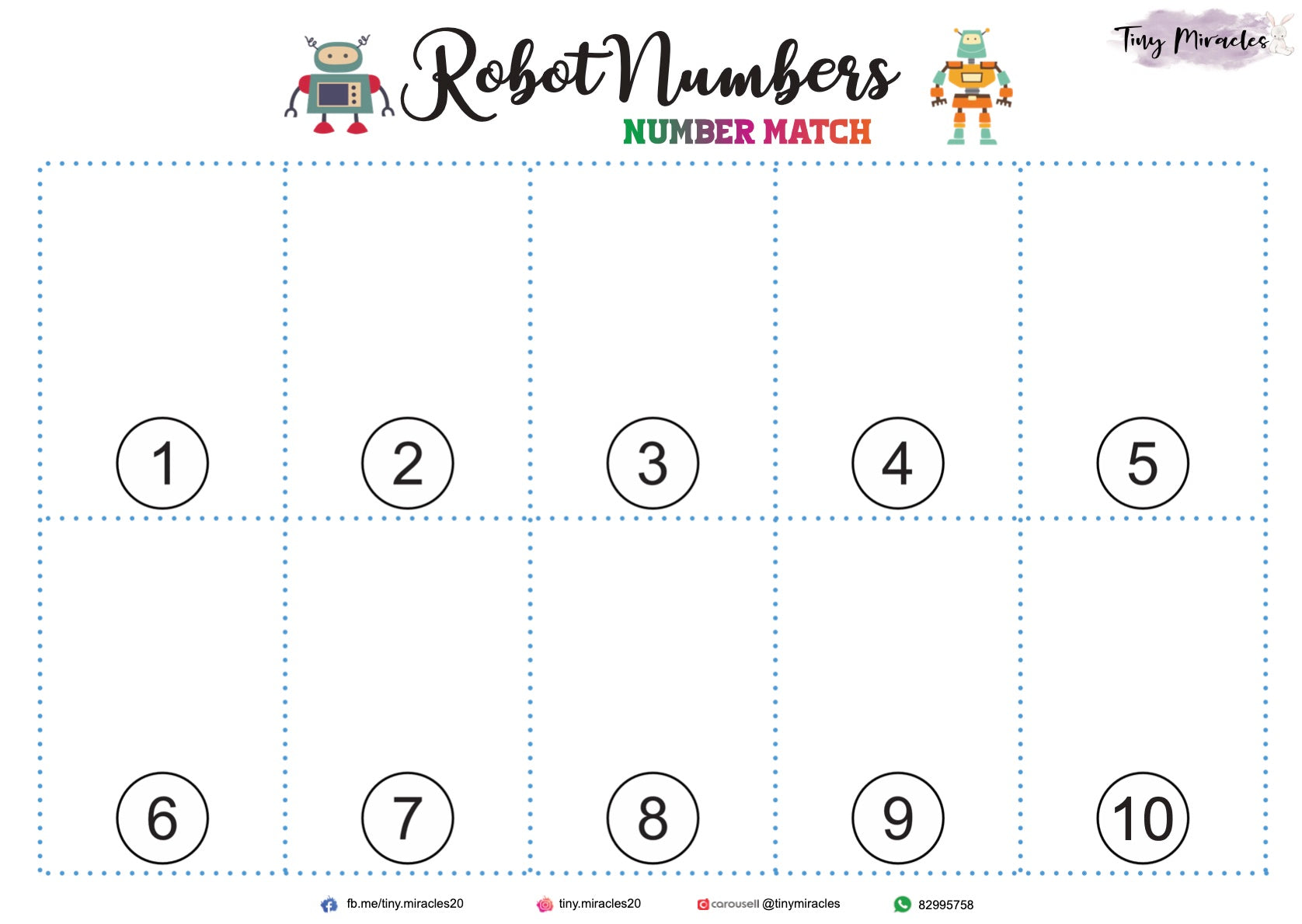 Robot Number Match