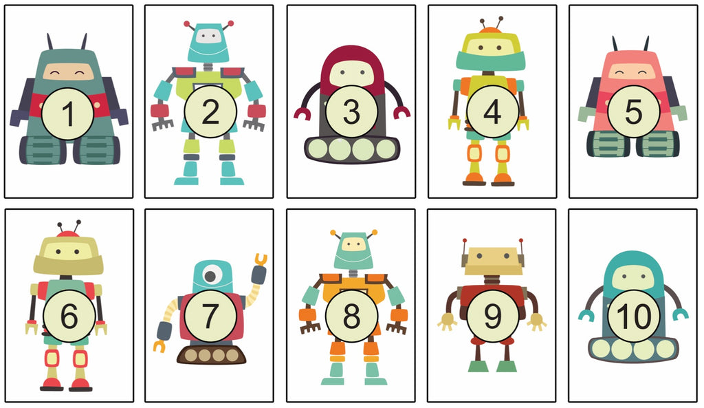 Robot Number Match