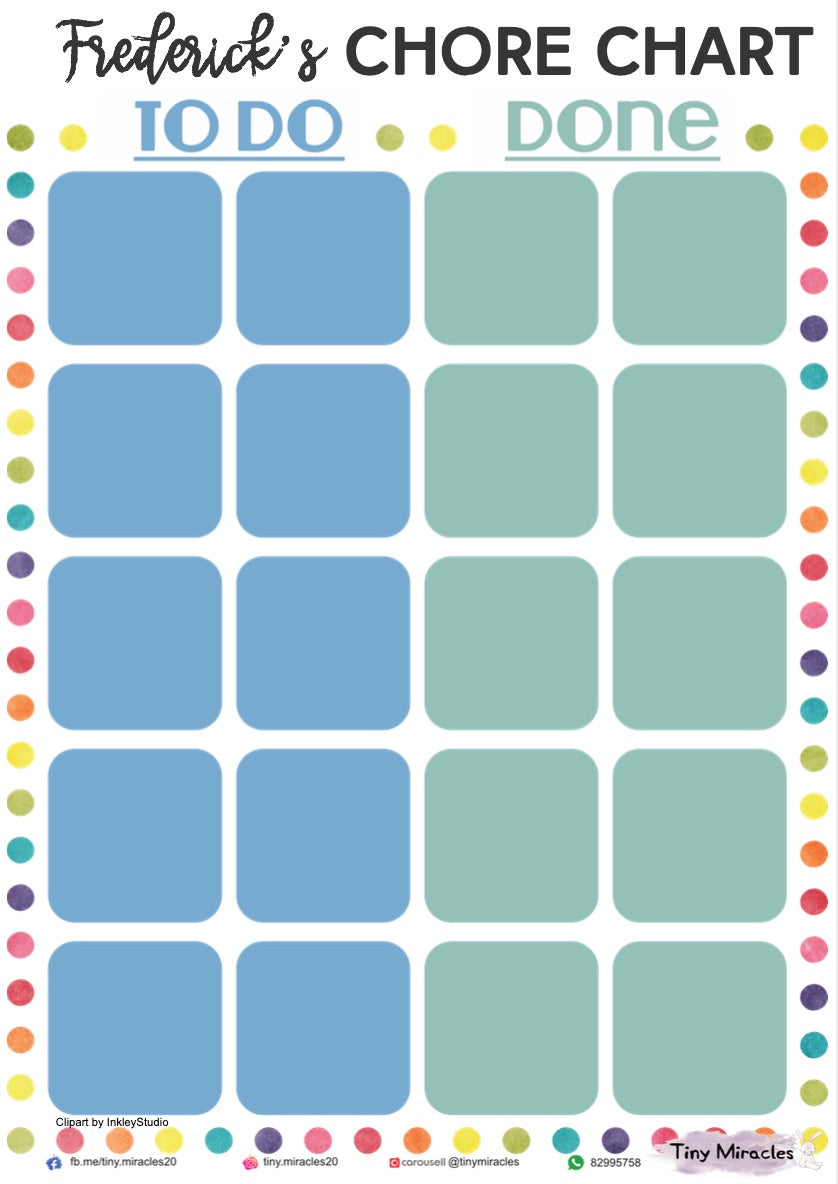 Routine/Chore Checklist - 24 cards included (OW67)