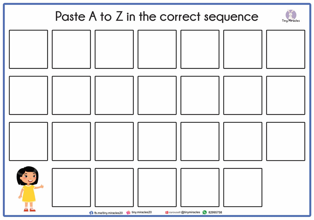 Arrange In Order Activity (OW73)