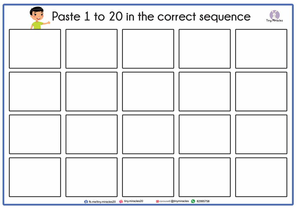 Arrange In Order Activity (OW73)
