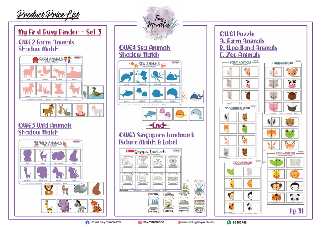 My First Busy Binder Set 3