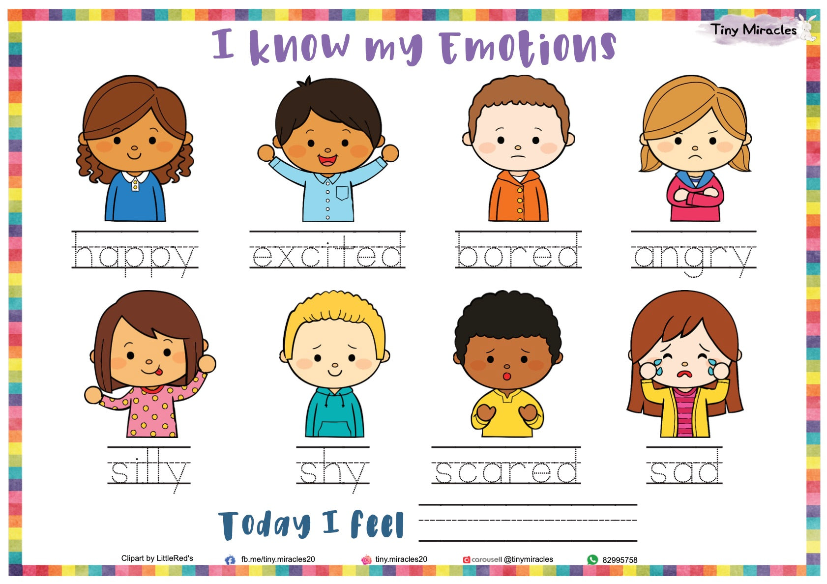 Trace Emotions Words (TW09)