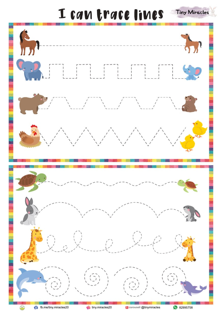 Tracing Activity | Choose Your Tracing Type (English)