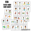 Good Habits Flash Cards – Teach Positive Daily Habits to Kids