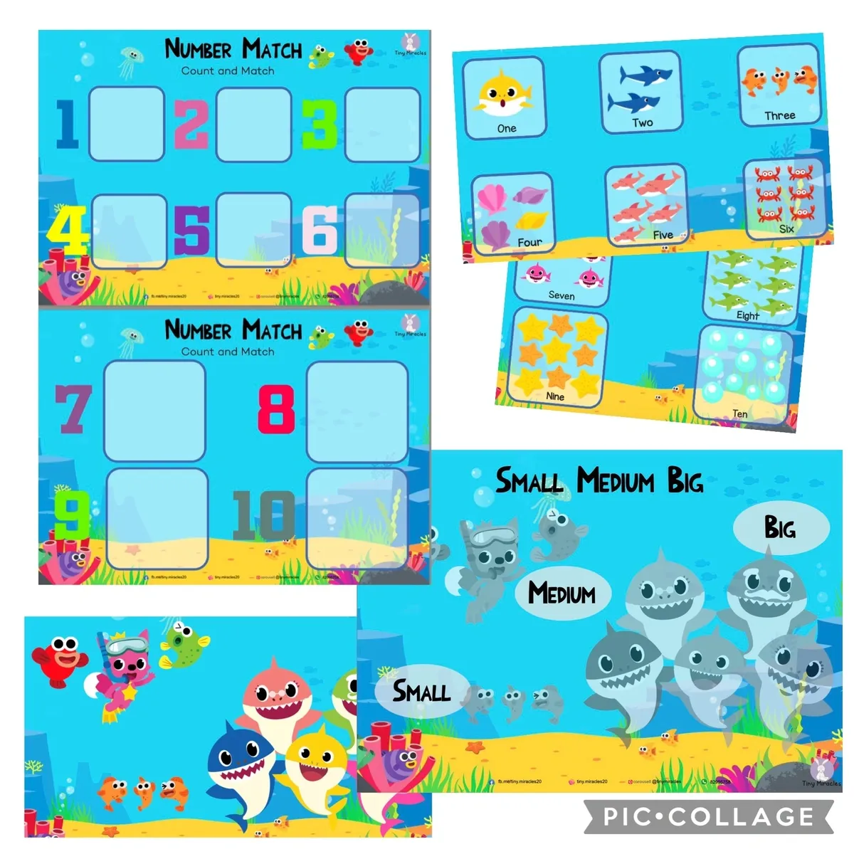 Baby Shark Busy Book | Interactive Learning Activity Binder