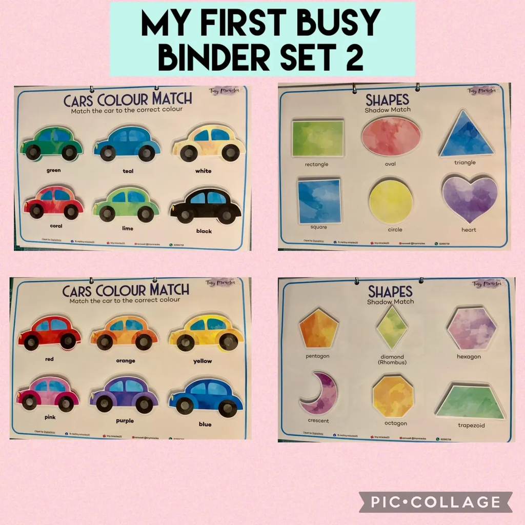 My First Busy Binder Set 2