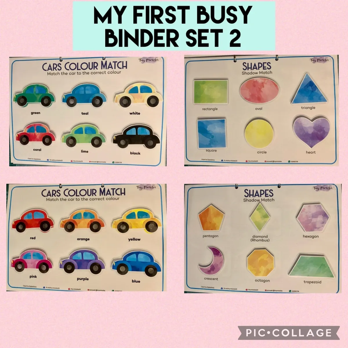My First Busy Binder Set 2