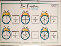 Math - Bee Fractions Match