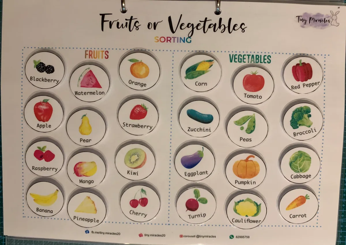 Fruits & Vegetables Sorting