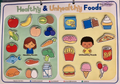 Healthy and Unhealthy Food Sorting