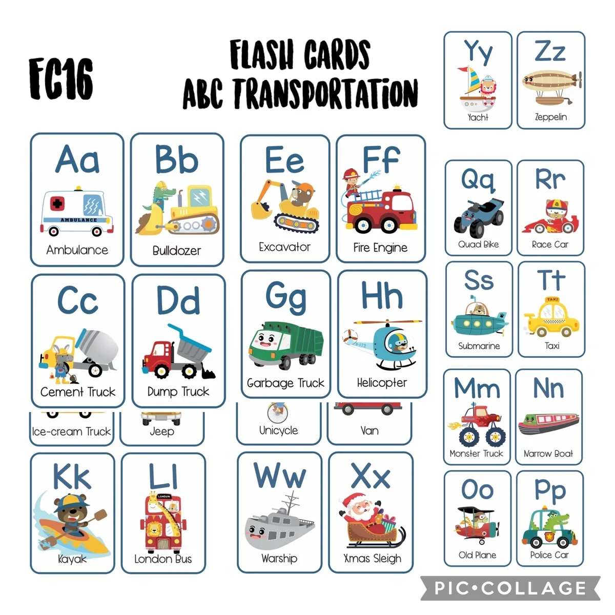 ABC Flash Cards – Fun & Educational Alphabet Learning for Kids