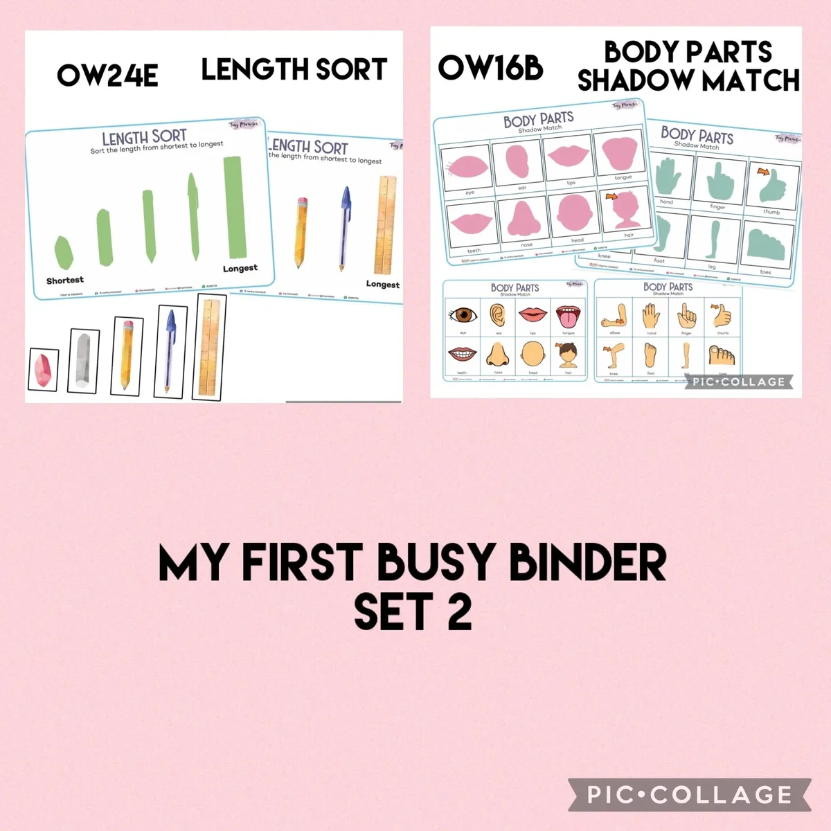 My First Busy Binder Set 2