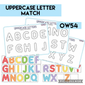 Uppercase & Lowercase Letter Match | Tiny Miracles (OW54 & OW55)