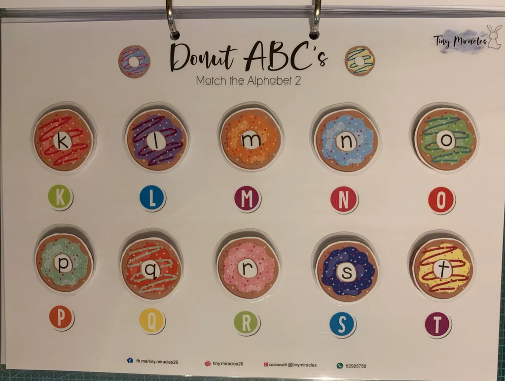 Donut Alphabet Match