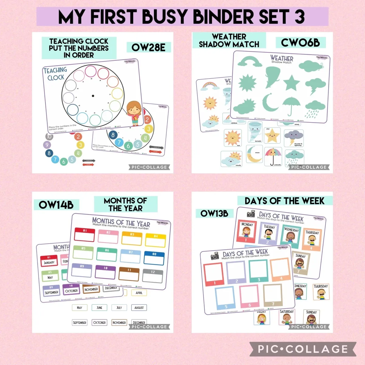 My First Busy Binder Set 3