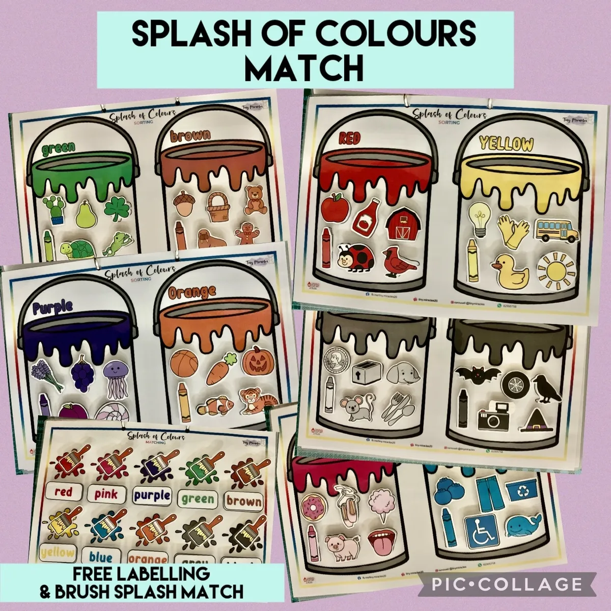 Splash of Clouds - Sorting